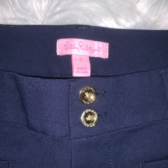 Navy Lily Pulitzer Shorts - Picture 3 of 7